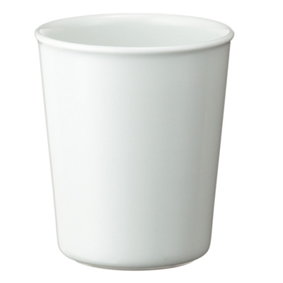 douceur d'intérieur Cup, White, (0) 8 x 10.8 CM : Home & Kitchen